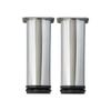 Kaboodle Chrome Cylinder Cabinet Leg - 2 Pack