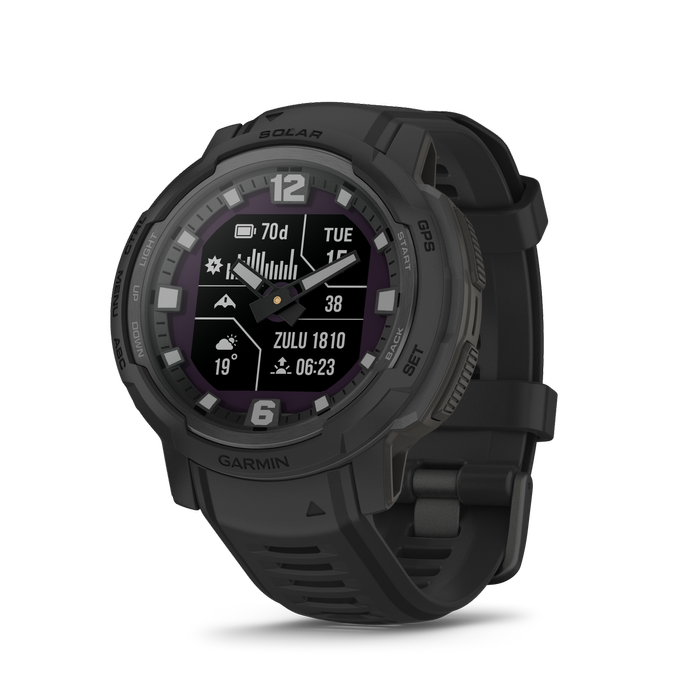 Garmin Instinct Crossover Solar Tactical Edition Black Watch