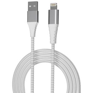 Click 1.2m Aluminium USB-A to Lightning Cable
