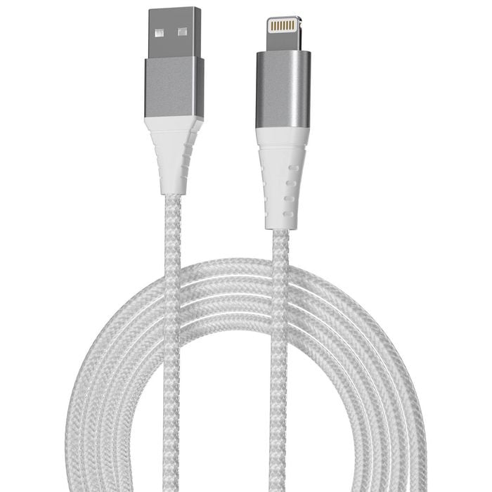Click 1.2m Aluminium USB-A to Lightning Cable