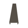 Palram 20 x 3000mm Sunglaze Roof System Flush Cap