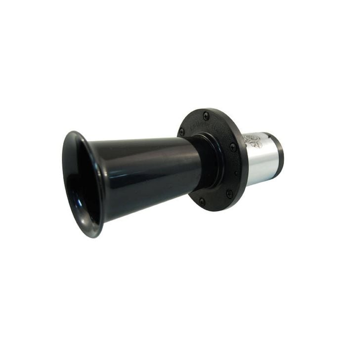 Black 12V AH-OOO-GAH Klaxon Horn With Strong Motor