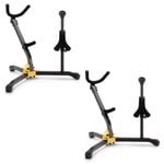 2PK Hercules Alto/Tenor & Soprano Saxophone Stand w/ Bag