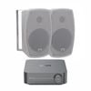 WiiM Streaming Amplifier w/ Outdoor Deck/Porch Speakers