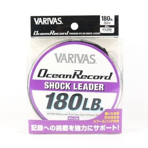 Varivas Ocean Record Nylon Shock Fishing Leader 50m 180lb
