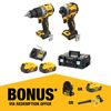 DeWALT 18V XR 2 Piece 5.0Ah Compact Combo Kit DCZ2050P2T-XE