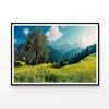 Meadows with Mountains  Print 100% Australian Made 90x60cm  (Poster)