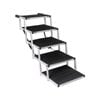 PaWz 5 Steps Dog Ramp Adjustable Folding Portable Aluminium