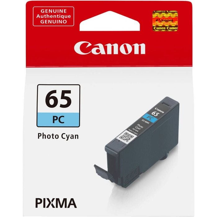 Canon Cli-65 Photo Cyan Ink Tank For Pixma Pro200