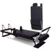 Powertrain Aria Pilates Reformer Machine Steel Foldable Home Gym Equipment Exercise Trainer Bla