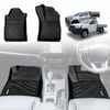 3D Heavy Duty All Weather Car Front Floor Mat for Toyota Hilux Auto Single / Extra Cab 2016-2025