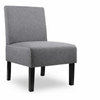 Percy Accent Chair - Dark Grey