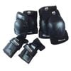 6pc Adrenalin Skate Protect Youth L Black 10-15y