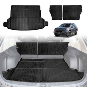 Boot Liner Back Seat Protector For Subaru Forester 6th Gen 2025-onwards Without Subwoofer All Weather Heavy Duty Trunk Kick