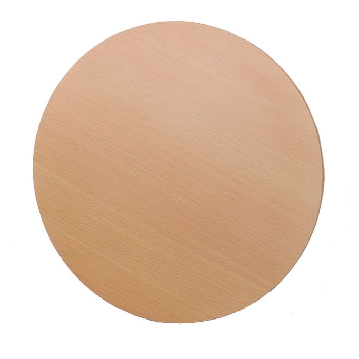 Austyle 300mm Timber Finish Circular Double Entry Handle