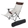 Weisshorn Camping Chair Reclining Adjustable Portable Outdoor Folding Chair