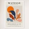Galrie Coral Over Sun Print by Henri Matisse - Modern Art Decor for Your Home, White Frame, 70 x 100cm (28 x 40inch)