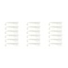 3x 6PK 3In Rapala Crush City The Imposter Plastic Prawn Lures - Pearl White