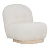 Modern Furniture HELIA 72x75cm Boucle Lounge Chair - Off White