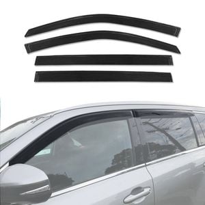 AUSGO Weather Shields for Toyota Kluger 2013-2020 Weathershields Window Visors Wind Deflectors