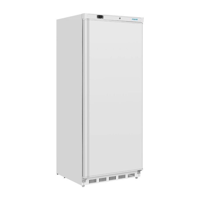 Polar C-series Upright Fridge Commercial Kitchen Storage White 600ltr