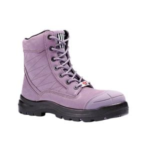 shewear Achieves Purple Womens Safety Workboots - Size 7/38