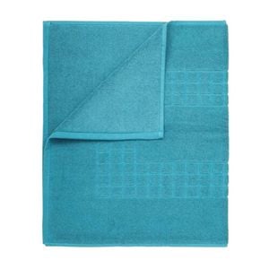 Microfiber Soft Non Slip Bath Mat Check Design - Microfiber Petrol