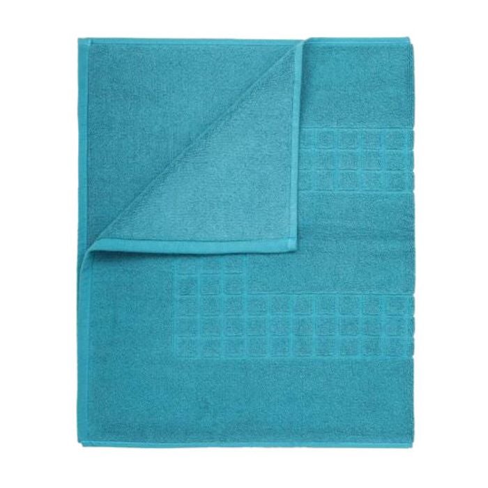 Microfiber Soft Non Slip Bath Mat Check Design - Microfiber Petrol