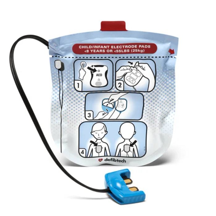Defibtech Pediatric Defibrillation Pads - (lifeline View/ecg/pro Only)