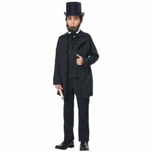 Abraham Lincoln Andrew Jackson US President Historical Child Boys Costume XL