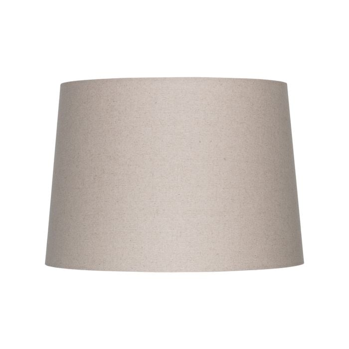 Verve Design 38cm Medium Natural Tapered Linen Lampshade