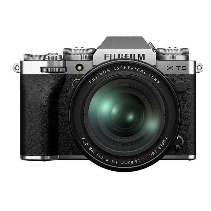 FUJIFILM X-T5 Camera w/ XF 16-80mm Lens (Silver)