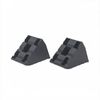 Pair of Chocks for Black Caravan Levelling Ramps, Chock for Fiamma Level Up Pro