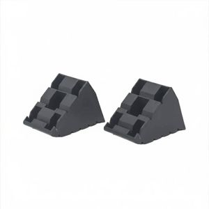 Pair of Chocks for Black Caravan Levelling Ramps, Chock for Fiamma Level Up Pro