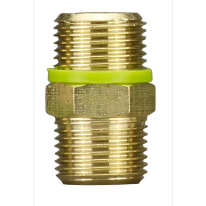 PowerFit 3 / 8" BSP Male To Male Air Tool Connector Fitting