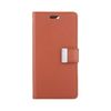 Goospery Rich Diary for iPhone 16 Plus - Brown