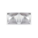 Picassi Gino-860 Stainless Steel 2 x Standard Bowl Sink