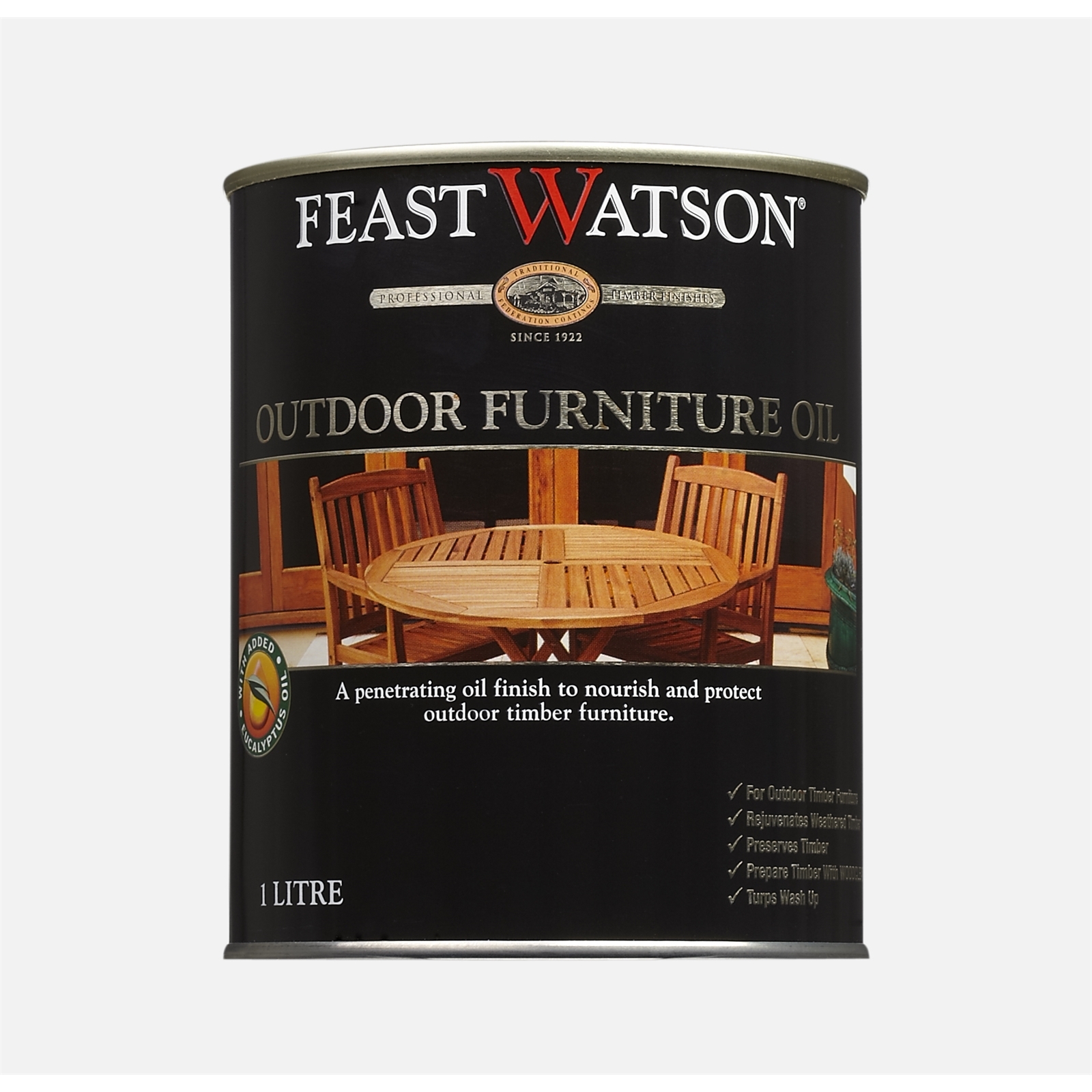 Feast Watson 1L Redwood Outdoor Furniture Oil product image