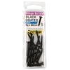 Otter 8 x 30mm Black Coated Hinge Screws - 16 Pack
