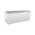 Exquisite Stainless Steel Top Storage Chest Freezers 662 Litres with Baskets