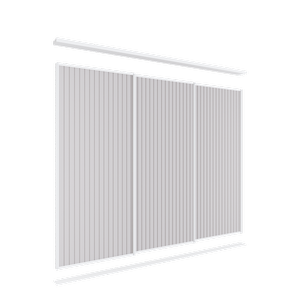 Lugna 2100 x 1801-2700mm Triple Sliding Door VJ Panel Package