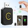 Fohoa Mini Black Wireless Carplay Android Auto Adapter Usb Dongle For Car Stereo