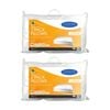 2x 2pc Jason Dream Night Pillow Medium Profile For Back Sleepers 45x73 cm