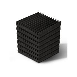 Alpha Acoustic Foam 20pcs 30x30x5cm Sound Absorption Proofing Panel Studio Wedge