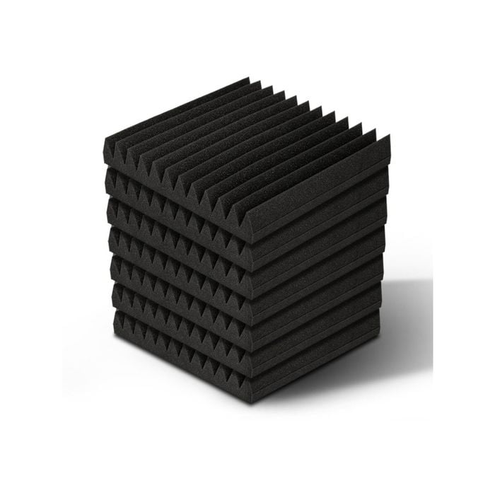 Alpha Acoustic Foam 20pcs 30x30x5cm Sound Absorption Proofing Panel Studio Wedge