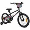 Costway 45cm Kid Bike Adjustable Bicycle Training Wheel Balance Black