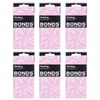 Bonds 6x Bonds Washbag Mesh Zip Delicates Laundry Lingerie Bra Wash Bag Pink Flower HYPL1N Bulk