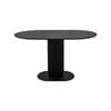 Oval Black Dining Table