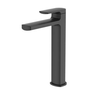 Greens Avalon Matte Black Tall Basin Mixer All Pressure