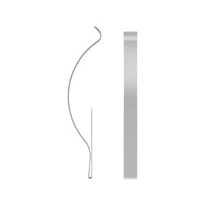 Rolltrak Aluminium Retaining Spring Clip - 4 Pack